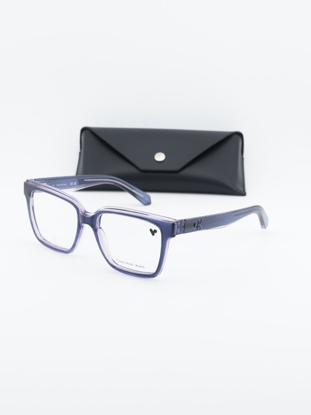 Calvin Klein Jeans CKJ24619 400 Square Eyeglasses 53mm - Blue